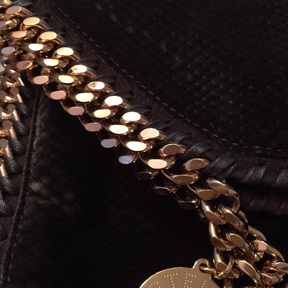 Stella McCartney chocolate brown snake skin print - Picture 6 of 8